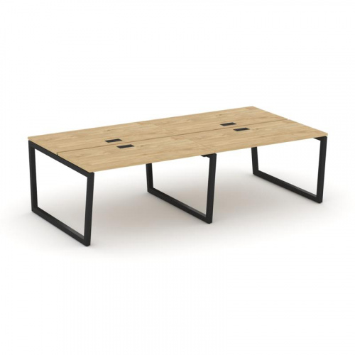 Style Project Рабочая станция 2-х сторон. SN-5T2.DRS-043 Акация Лорка/Металл Антрацит/Заглушка Пласт