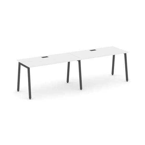 Style Project Рабочая станция 1 сторон. SN-4A.ORS-012 Белый/Металл Антрацит 2360*700*750 фото 28