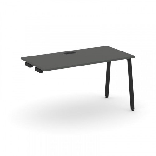 Style Project Стол-приставка к опор. элем. SN-4A.OPRS-023 Дуб Табак/Металл Антрацит 1380*800*750 фото 6