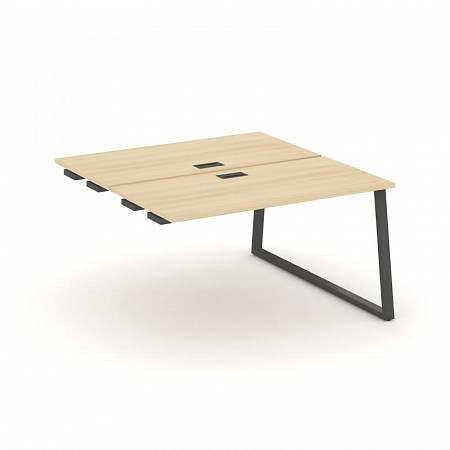 Style Project Стол-приставка к опор. элем. SN-6T1.DPRS-024 Акация Лорка/Металл Антрацит/Заглушка Пла