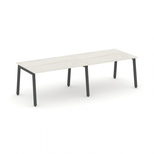 Style Project Стол переговорный SN-5A.SPRG-014.3 Тиквуд Светлый/Металл Антрацит 3160*980*750 фото 27