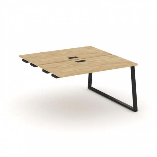 Style Project Стол-приставка к опор. элем. SN-6T1.DPRS-013 Акация Лорка/Металл Антрацит/Заглушка Пла