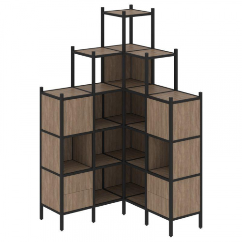 Стеллаж офисный угловой Loft VR.L-45 фото 10
