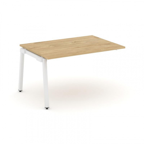 Style Project Проходной наб. элем. перег. стола SN-5A.NSPRG-003.3 Белый/Металл Антрацит 1380*980*750