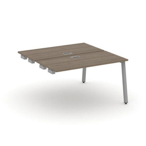 Style Project Стол-приставка к опор. элем. SN-5A.DPRS-003 Дуб Табак/Металл Белый 1380*1232*750 фото 12