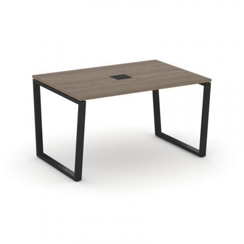 Style Project Стол переговорный SN-6T2.SPRG-002 Акация Лорка/Металл Антрацит/Заглушка Металл Антраци фото 4