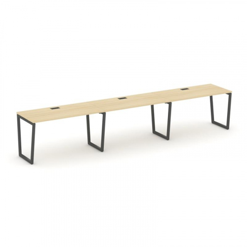 Style Project Рабочая станция 1 сторон. SN-4T2.ORS-042 Акация Лорка/Металл Антрацит/Заглушка Пластик фото 28