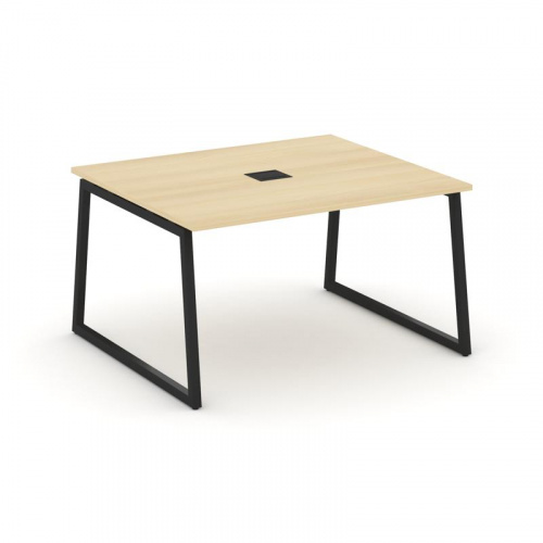 Style Project Стол переговорный SN-4T1.SPRG-033 Акация Лорка/Металл Антрацит/Заглушка Металл Антраци фото 20