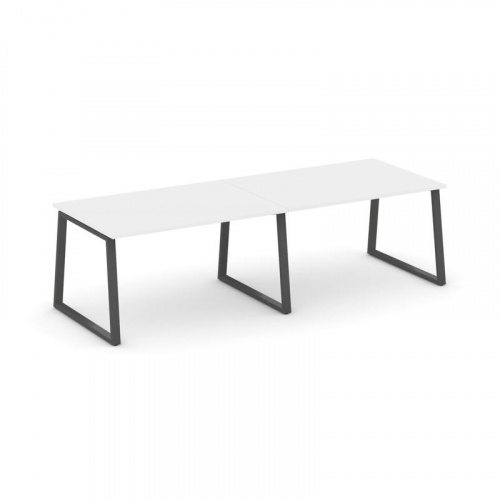 Style Project Стол переговорный SN-6T1.SPRG-012.3 Акация Лорка/Металл Антрацит 2360*980*750 фото 26