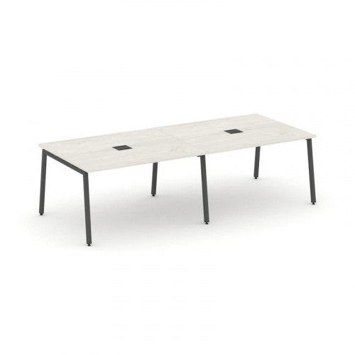 Style Project Стол переговорный SN-4A.SPRG-042 Белый/Металл Антрацит 2360*1180*750 фото 19