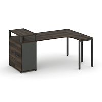 Стол эргономичный с опорным распашным шкафом Concept CN.SA-212(R)