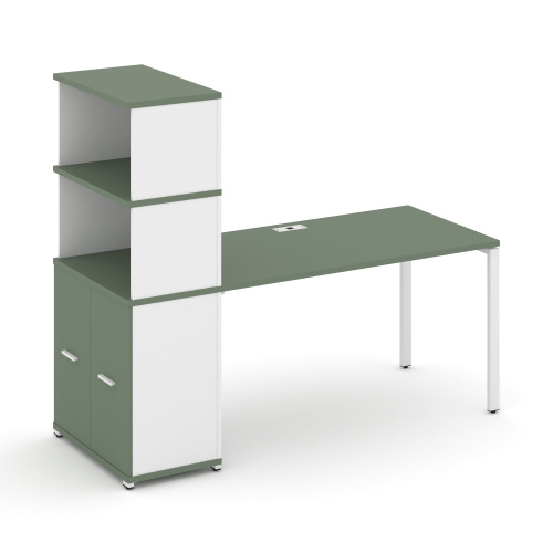 Стол офисный с опорным распашным шкафом Concept CN.SP-230
