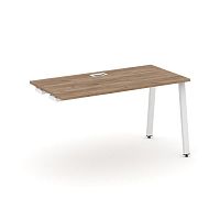 Style Project Стол-приставка к опор. элем. SN-6A.OPRS-013 Дуб Табак/Металл Белый 1380*700*750