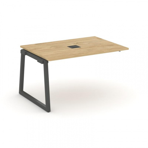 Style Project Проходной наб. элем. перег. стола SN-5T1.NSPRG-001 Акация Лорка/Металл Антрацит/Заглуш фото 22