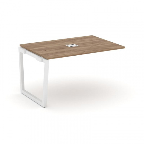 Style Project Проходной наб. элем. перег. стола SN-5T2.NSPRG-002 Акация Лорка/Металл Антрацит/Заглуш фото 11