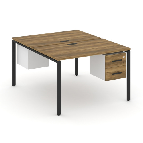 Бенч-система на 2 места с подвесными тумбами Concept CN.DRS-114 фото 7