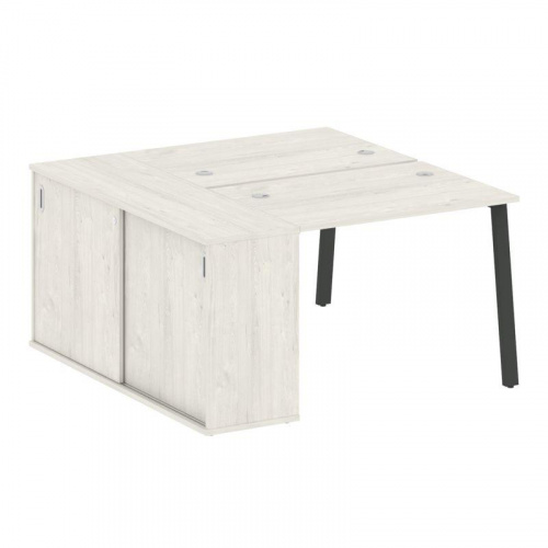 Бенч-система с шкафом-купе на А-обр. м/к Metal System БА.РС-СШК-1.1 фото 3