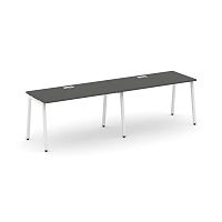 Style Project Рабочая станция 1 сторон. SN-4A.ORS-004 Антрацит/Металл Белый 3160*600*750