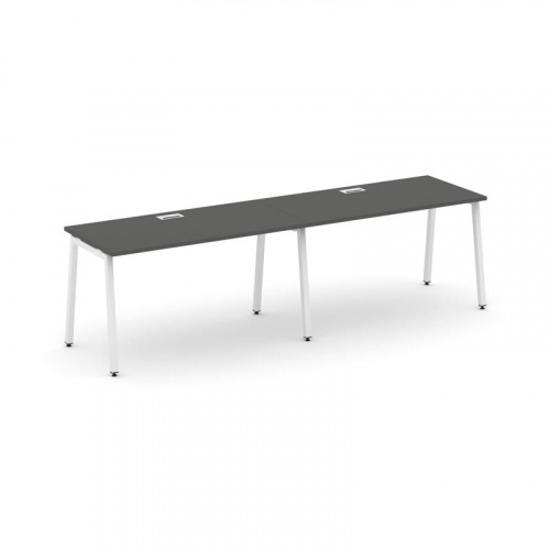 Style Project Рабочая станция 1 сторон. SN-4A.ORS-012 Белый/Металл Антрацит 2360*700*750 фото 25