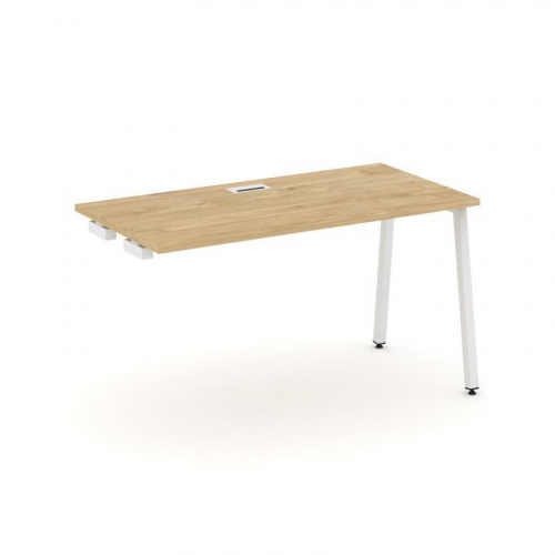 Style Project Стол-приставка к опор. элем. SN-4A.OPRS-023 Дуб Табак/Металл Антрацит 1380*800*750 фото 23