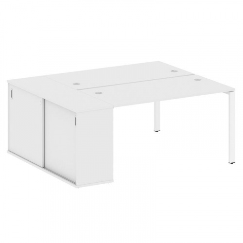 Бенч-система с шкафом-купе на П-обр. м/к Metal System БП.РС-СШК-1.3 фото 8