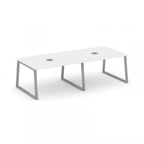 Style Project Стол переговорный SN-6T1.SPRG-042 Акация Лорка/Металл Антрацит/Заглушка Металл Антраци фото 17