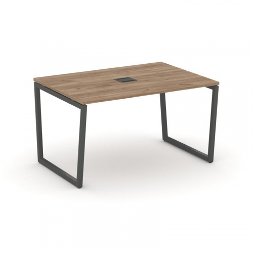 Style Project Стол переговорный SN-4T2.SPRG-002 Акация Лорка/Металл Антрацит/Заглушка Металл Антраци фото 23