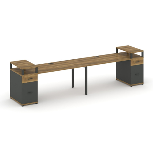 Бенч-система на 2 места с 2 опорными тумбами Concept CN.ORS-429