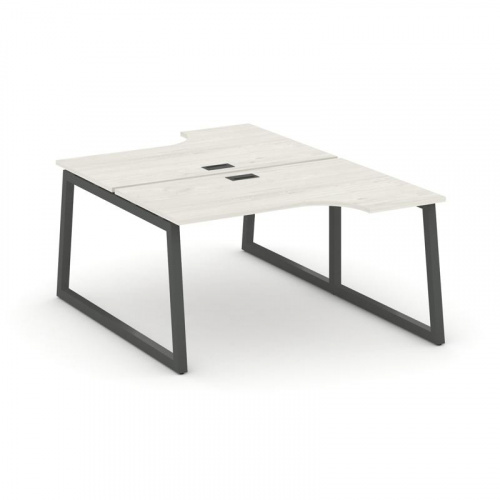 Style Project Рабочая станция эргоном. SN-5T1.DRPA-022 Акация Лорка/Металл Антрацит/Заглушка Пластик фото 24