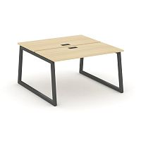 Style Project Рабочая станция 2-х сторон. SN-5T1.DRS-022 Акация Лорка/Металл Антрацит/Заглушка Пласт