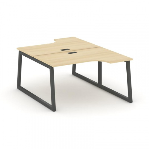 Style Project Рабочая станция эргоном. SN-5T1.DRPA-022 Акация Лорка/Металл Антрацит/Заглушка Пластик фото 28