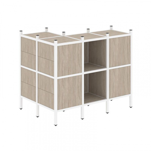 Стеллаж офисный угловой Loft VR.L-51 фото 4 Стеллаж офисный угловой Loft VR.L-51 фото 4