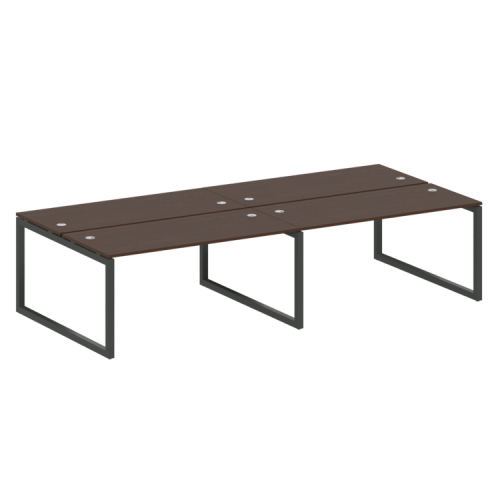 Бенч-система на 4 места на О-обр. м/к Metal System Quattro 50БО.СМ-4.4  фото 9