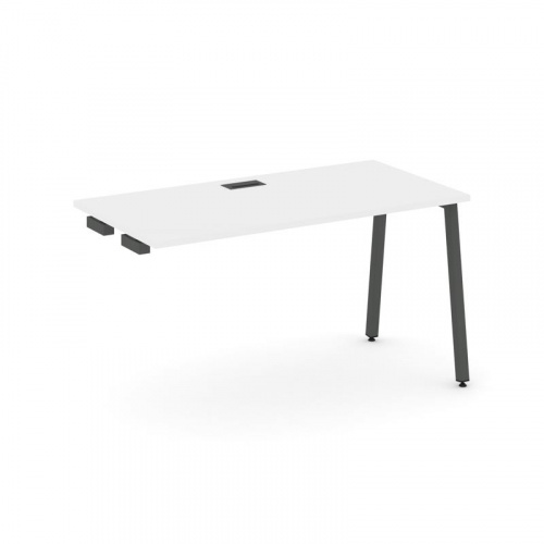 Style Project Стол-приставка к опор. элем. SN-4A.OPRS-023 Дуб Табак/Металл Антрацит 1380*800*750 фото 17