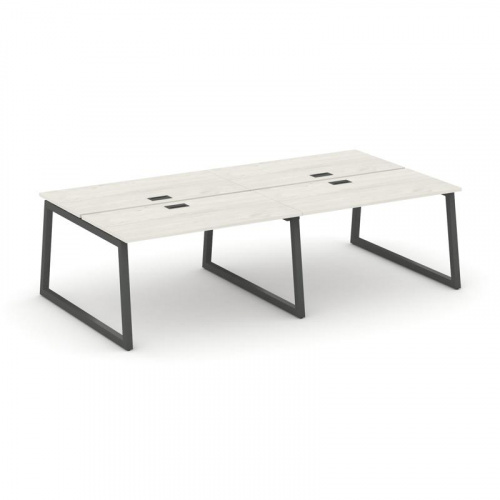 Style Project Рабочая станция 2-х сторон. SN-5T1.DRS-031 Акация Лорка/Металл Антрацит/Заглушка Пласт фото 24