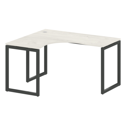 Стол криволинейный левый на О-обр. м/к Metal System Quattro 40БО.СА-3 (L) фото 5