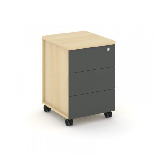 Style Project Тумба мобильная усил. колеса SN.TMU-006 Акация Лорка 416*460*611 фото 3