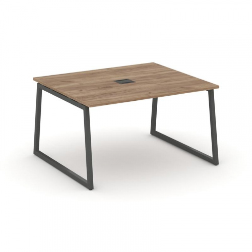 Style Project Стол переговорный SN-4T1.SPRG-033 Акация Лорка/Металл Антрацит/Заглушка Металл Антраци фото 23