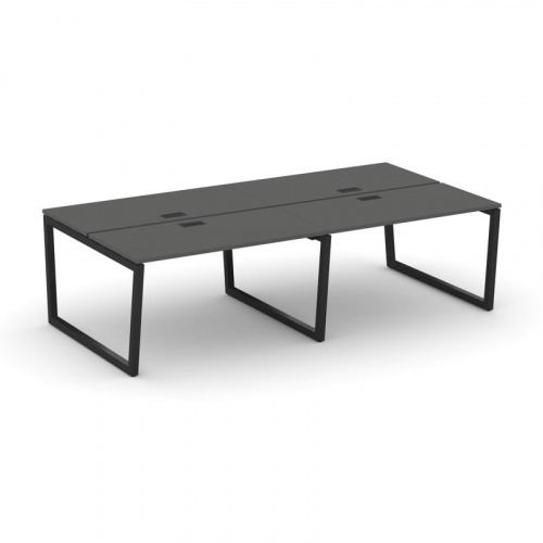 Style Project Рабочая станция 2-х сторон. SN-5T2.DRS-043 Акация Лорка/Металл Антрацит/Заглушка Пласт фото 7