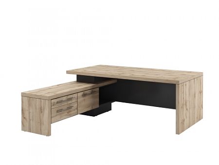 Стол руководителя с опорной тумбой Т-20.0000Л