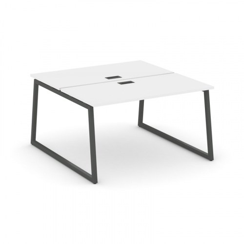 Style Project Рабочая станция 2-х сторон. SN-4T1.DRS-023 Акация Лорка/Металл Антрацит/Заглушка Пласт фото 13