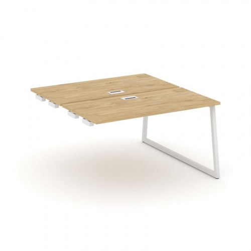 Style Project Стол-приставка к опор. элем. SN-4T1.DPRS-003 Акация Лорка/Металл Антрацит/Заглушка Пла фото 3