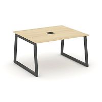 Style Project Стол переговорный SN-5T1.SPRG-034 Акация Лорка/Металл Антрацит/Заглушка Металл Антраци