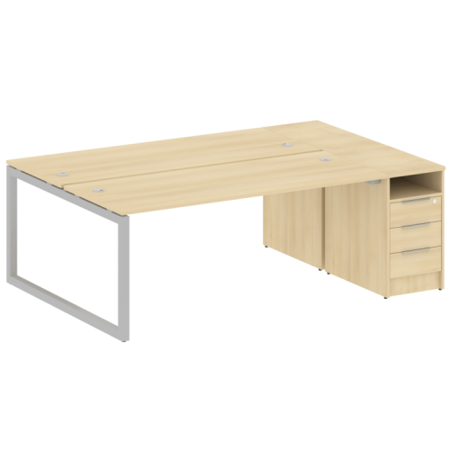 Бенч-система с тумбой на О-обр. м/к Metal System Quattro 50БО.РС-СТП-2.5 фото 4