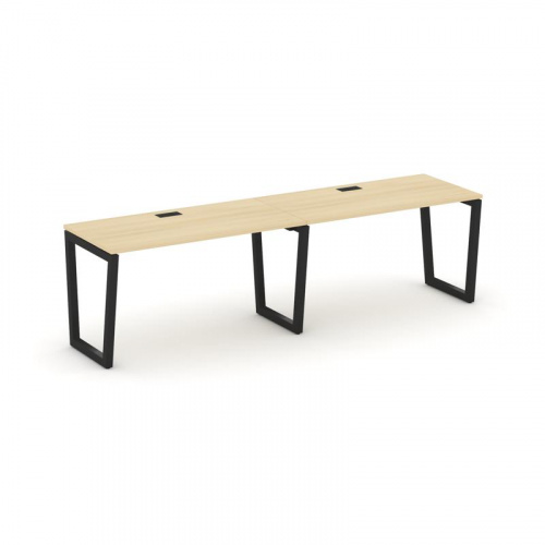 Style Project Рабочая станция 1 сторон. SN-5T2.ORS-002 Акация Лорка/Металл Антрацит/Заглушка Пластик фото 6