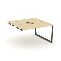 Style Project Стол-приставка к опор. элем. SN-4T2.DPRS-001 Акация Лорка/Металл Антрацит/Заглушка Пла