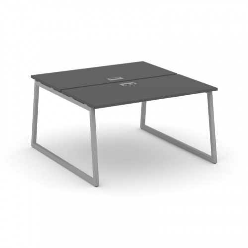 Style Project Рабочая станция 2-х сторон. SN-4T1.DRS-023 Акация Лорка/Металл Антрацит/Заглушка Пласт фото 23