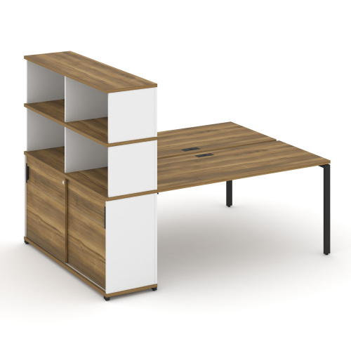 Бенч-система с опорным шкафом-купе с надставкой Concept CN.DRS-244 фото 7