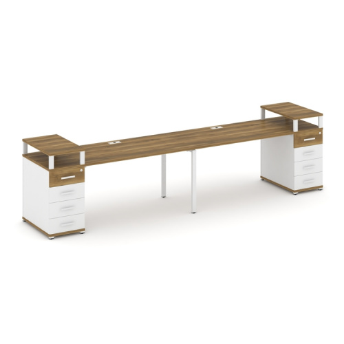 Бенч-система на 2 места с 2 опорными тумбами Concept CN.ORS-427 фото 8