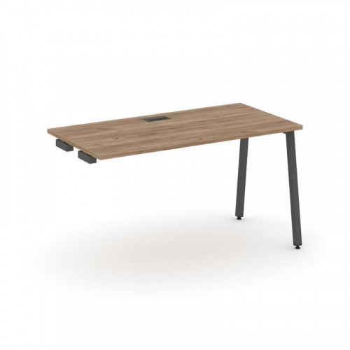 Style Project Стол-приставка к опор. элем. SN-4A.OPRS-023 Дуб Табак/Металл Антрацит 1380*800*750 фото 28